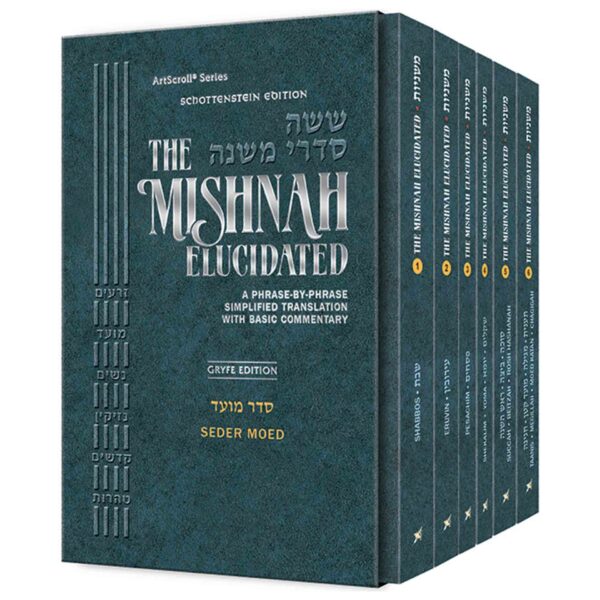 Mishnah Elucidated Moed PKT 6 Vol