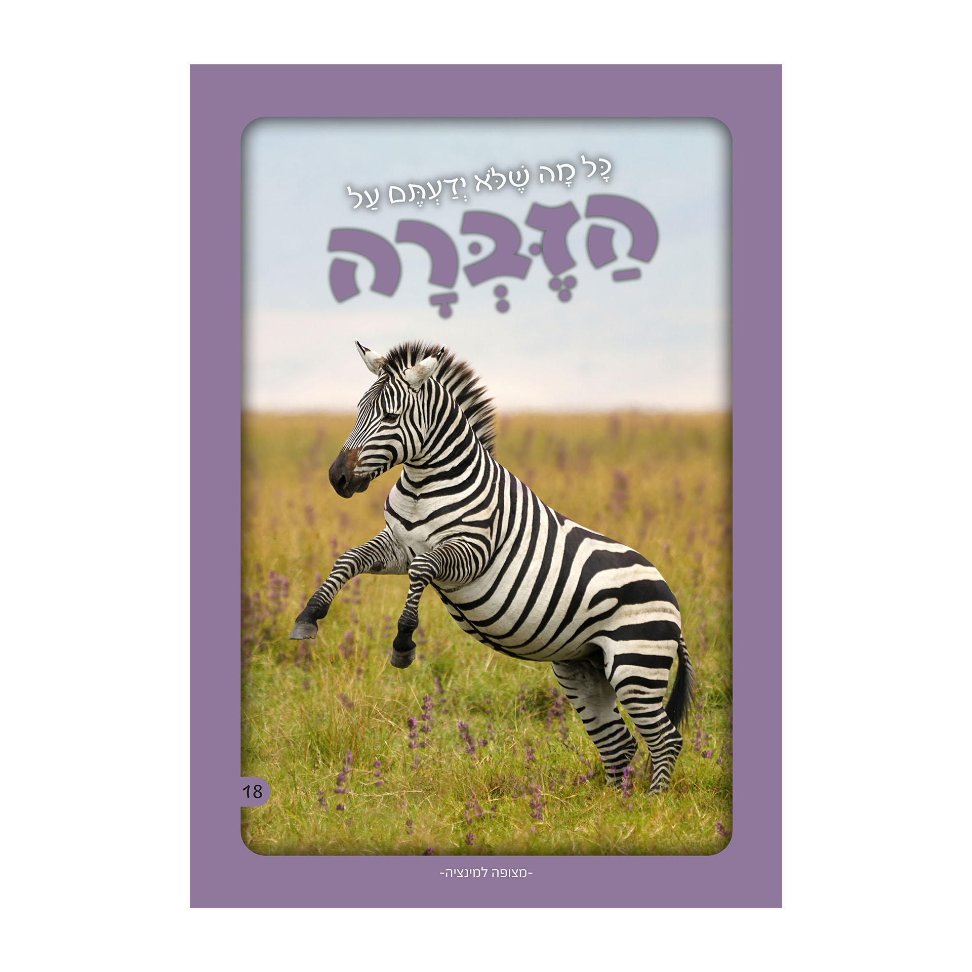 כל מה שלא ידעתם על הזברה